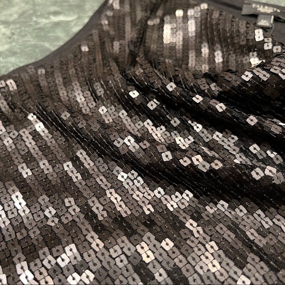 Talbots Sequin Top Cowl Neck Size Large Petite Holiday Party NWT - Picture 7 of 8